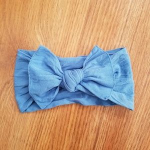 Baby Bling Bows denim bow